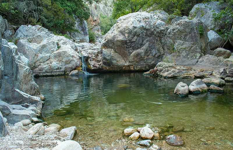 Héric Gorges: coolness and relaxation near the Hôtel Belleville in Lamalou-les-Bains